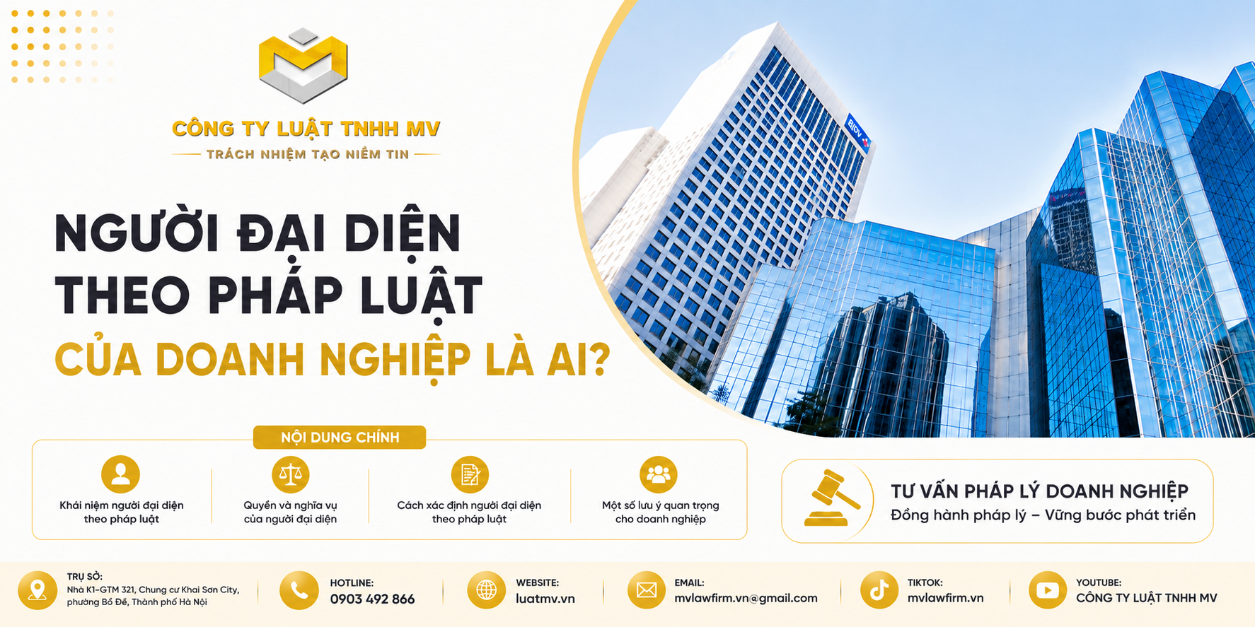 Người đại diện theo pháp luật của doanh nghiệp là ai?